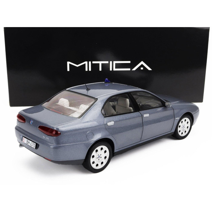 MITICA DIECAST ALFA ROMEO 166 2.4 JTD (WITH  DECALS COMANDO ESERCITO ITALIANO E CIVILE) 1998 – (LAMPEGGIANTE APPLICABILE CON BIA