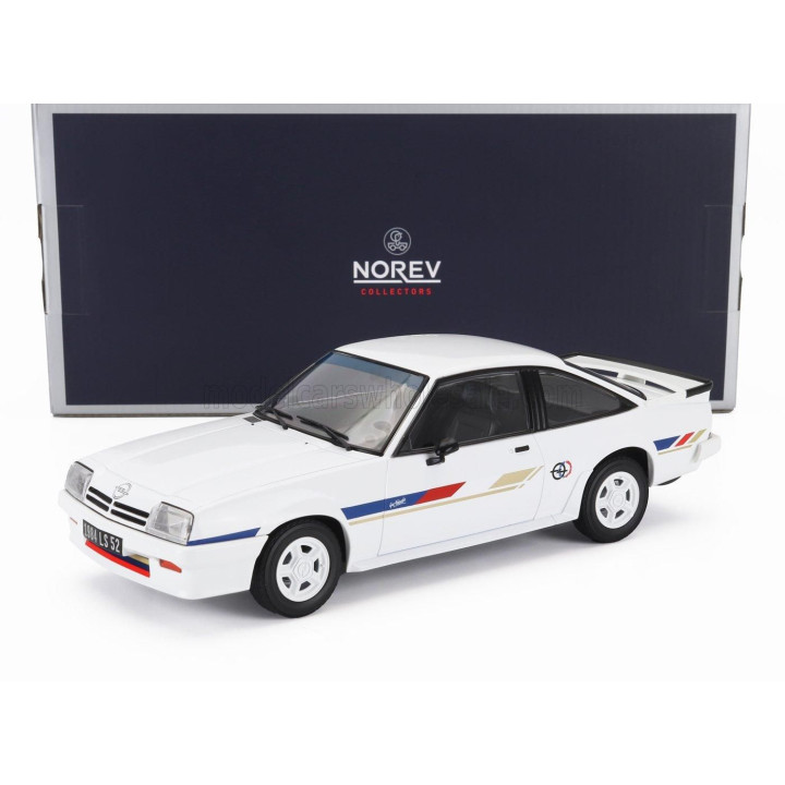 NOREV OPEL MANTA GUY FREQUELIN 1984 - WHITE 1/18