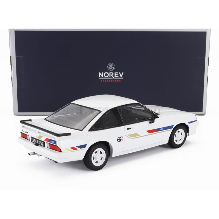 NOREV OPEL MANTA GUY FREQUELIN 1984 - WHITE 1/18