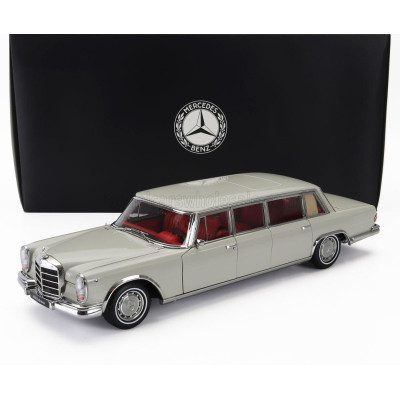NZG MERCEDES BENZ S-CLASS 600 LWB PULLMAN (W100) 1963-1981 - WHITE 1/18