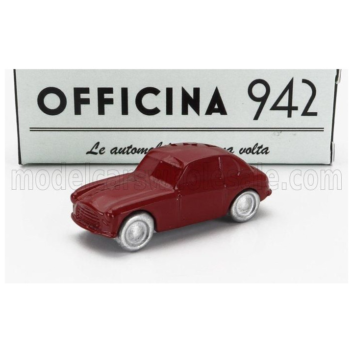 OFFICINA 942 FIAT 500 C PANORAMICA ZAGATO 1949 - RED 1/76