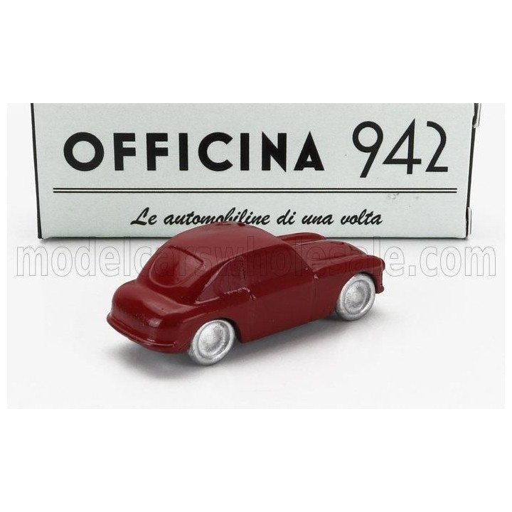 OFFICINA 942 FIAT 500 C PANORAMICA ZAGATO 1949 - RED 1/76