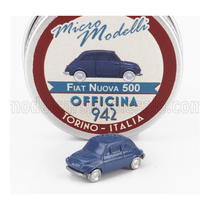 OFFICINA 942 FIAT NUOVA 500 1957 - BLUE 1/160