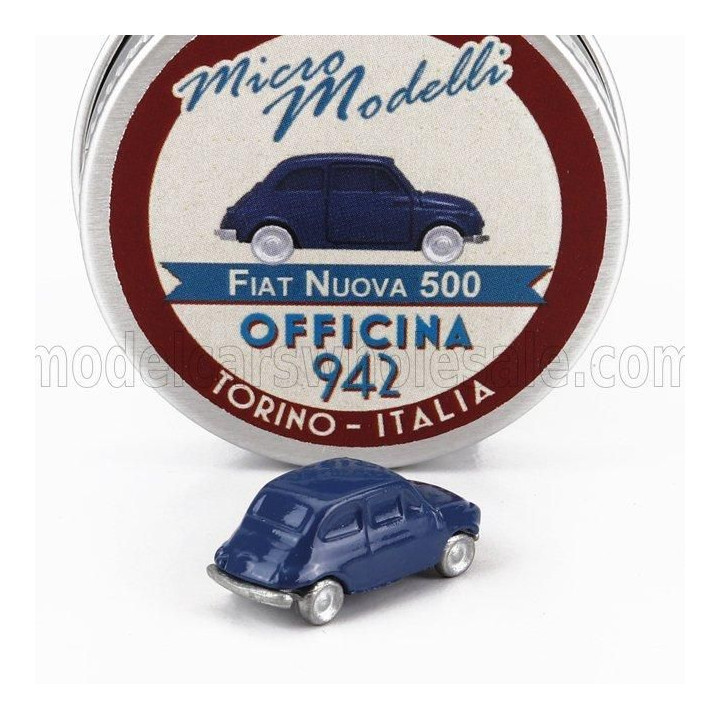 OFFICINA 942 FIAT NUOVA 500 1957 - BLUE 1/160