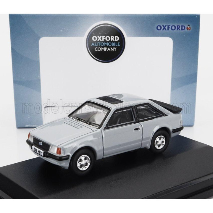 OXFORD MODELS FORD ENGLAND ESCORT MKIII 1985 - GREY 1/76