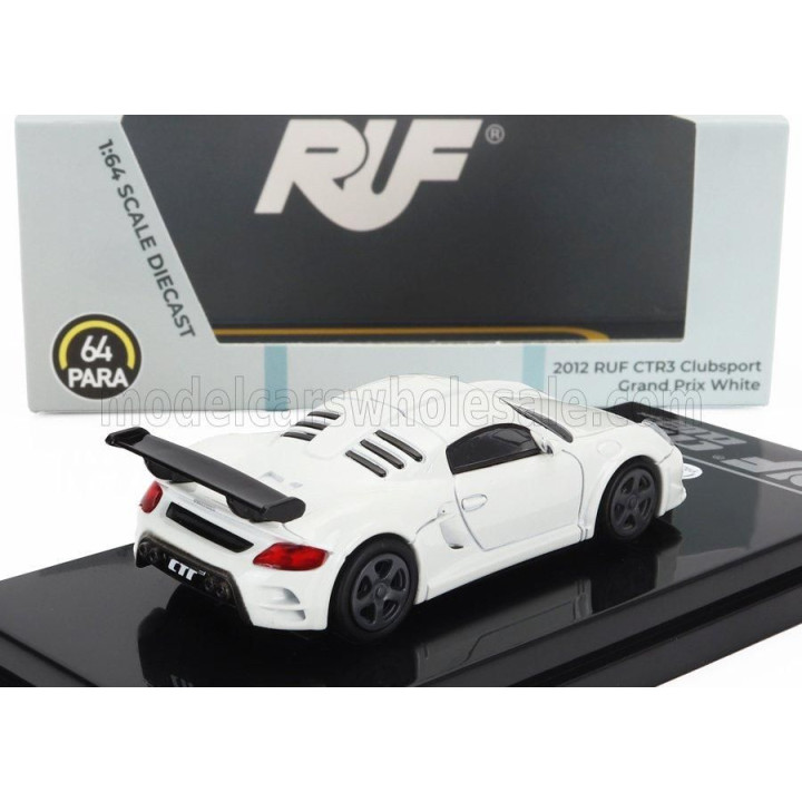 PARAGON MODELS PORSCHE GT RUF CT3 CLUBSPORT LHD 2012 - WHITE 1/64