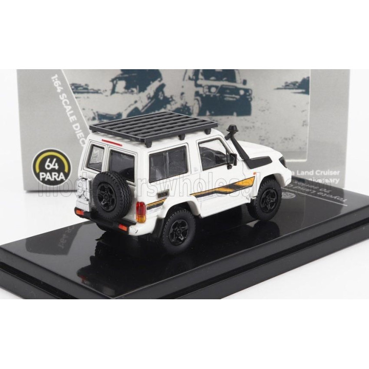 PARAGON MODELS TOYOTA LAND CRUISER LC71 RHD 2023 - WHITE 1/64