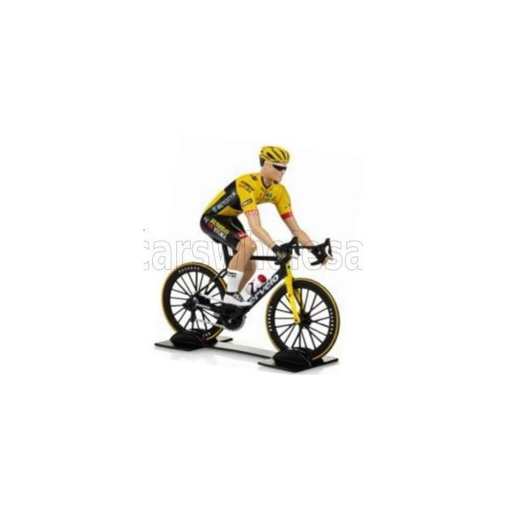 SOLIDO FIGURES CICLISTA - CYCLIST - TEAM JUMBO VISMA - TOUR DE FRANCE 2023 - YELLOW 1/18