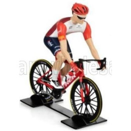SOLIDO FIGURES CICLISTA - CYCLIST - TEAM TREK SEGAFREDO - TOUR DE FRANCE 2023 - WHITE RED 1/18