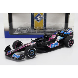 SOLIDO ALPINE F1  A524 TEAM BWT ALPINE N 10 PRESENTATION SEASON 2024 PIERRE GASLY - BLACK PINK BLUE 1/18