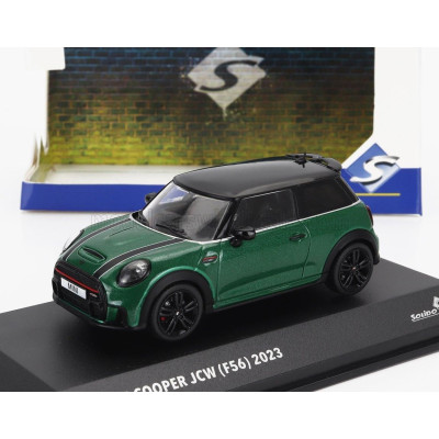 SOLIDO MINI COOPER JOHN WORKS JCW F56 2023 - GREEN 1/43