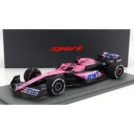 SPARK MODEL ALPINE F1  A523 TEAM BWT ALPINE N 31 SEASON 2023 ESTEBAN OCON - PINK BLUE 1/18