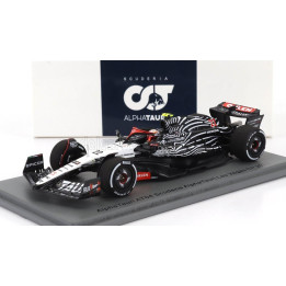 SPARK MODEL ALPHA TAURI F1  AT04 TEAM ALPHA TAURI N 22 LAS VEGAS USA GP 2023 YUKI TSUNODA - WHITE BLACK 1/43