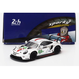 SPARK MODEL PORSCHE 911 991-2 RSR-19 4.2L TEAM PORSCHE GT N 91 WINNER LMGTE PRO CLASS 24h LE MANS 2022 GIANMARIA BRUNI - RICHARD