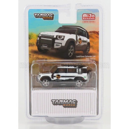 TARMAC LAND ROVER NEW DEFENDER 110 TREK EDITION 2020 - WHITE BLACK 1/64