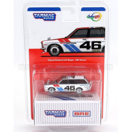 TARMAC DATSUN 510 BLUEBIRD N 46 SW STATION WAGON 1971 - SILVER WHITE BLUE 1/64