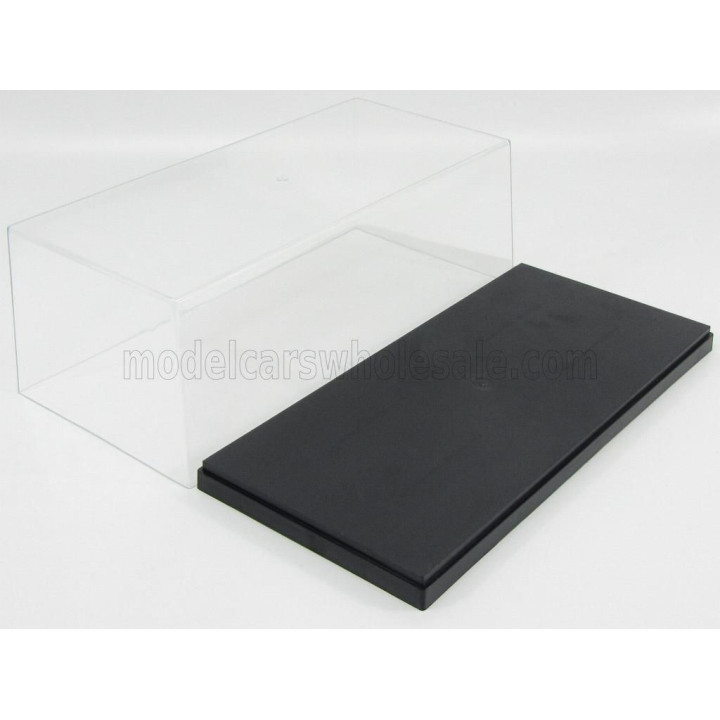 TRIPLE9 VETRINA DISPLAY BOX Lungh.cm 33.3 X Largh.cm 15 X Alt.cm 12.8 (altezza interna cm 10.9) - PLASTIC DISPLAY 1/18
