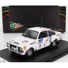 TROFEU FORD ENGLAND ESCORT MKII (night version) N 9 RALLY 1000 LAKES 1976 A.VATANEN - A.AHO - WHITE RED 1/43