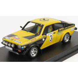 TROFEU OPEL KADETT C GT/E (night version) N 3 RALLY MONTECARLO 1976 HANNU MIKKOLA - CLAES BILLSTAM - YELLOW BLACK 1/43