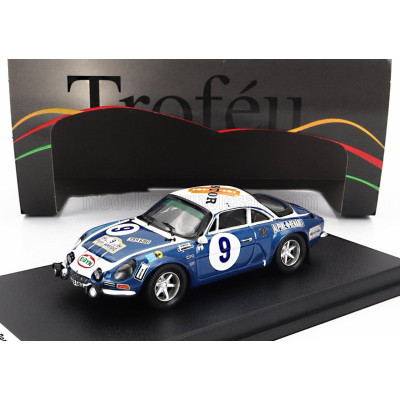 TROFEU RENAULT A110 ALPINE (night version) N 9 2nd RALLY ACROPOLIS 1975 TASSOS LIVIERATOS (SIROCO) - MILTOS ANDRIOULOS - BLUE ME