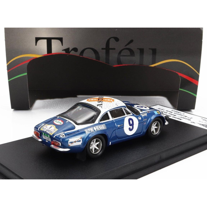 TROFEU RENAULT A110 ALPINE (night version) N 9 2nd RALLY ACROPOLIS 1975 TASSOS LIVIERATOS (SIROCO) - MILTOS ANDRIOULOS - BLUE ME