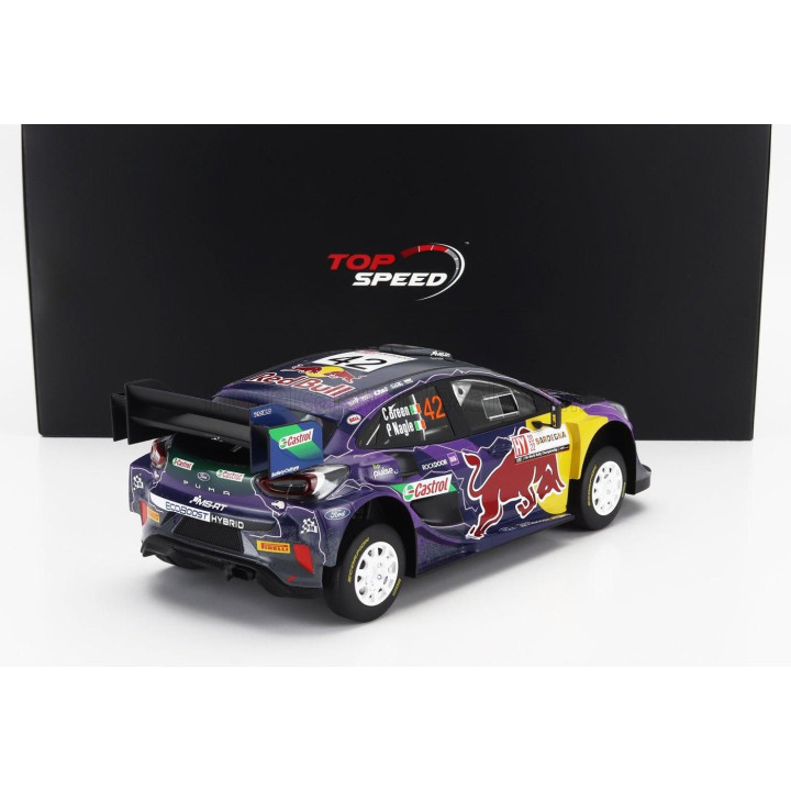 TRUESCALE FORD ENGLAND PUMA RALLY1 RED BULL TEAM M-SPORT FORD WRT N 42 5th RALLY ACROPOLIS 2022 CRAIG BREEN - PAUL NAGLE - PURPL