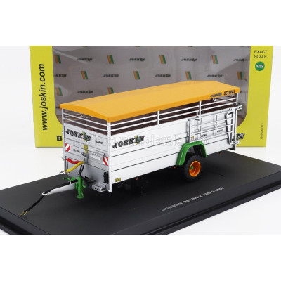 UNIVERSAL HOBBIES JOSKIN BETIMAX RDS7500 TRAILER LIVESTOCK TRANSPORTER - CARRELLO TRASPORTO ANIMALI - SILVER 1/32