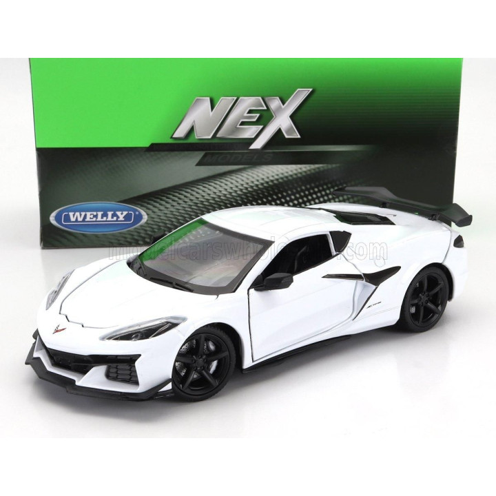 WELLY CHEVROLET CORVETTE Z06 2023 - WHITE 1/24