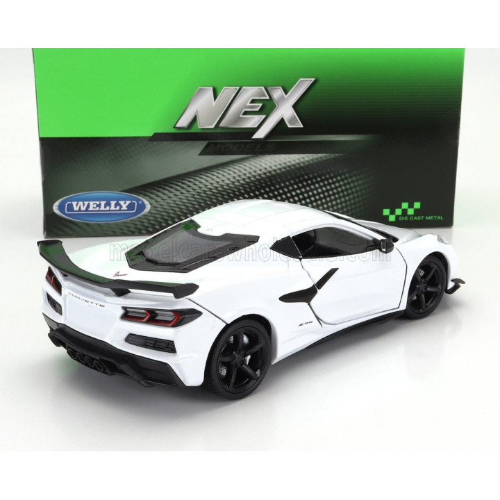 WELLY CHEVROLET CORVETTE Z06 2023 - WHITE 1/24