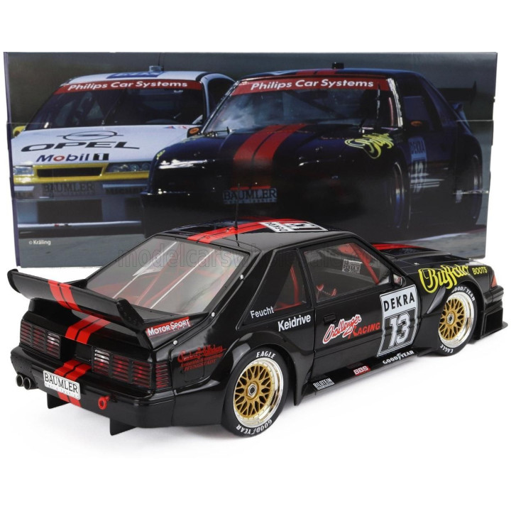 WERK83 FORD USA MUSTANG 5.0 N 13 DTM SEASON 1994 JURGEN FEUCHT - BLACK RED 1/18