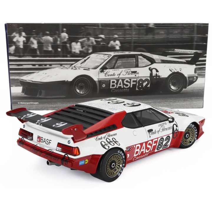 WERK83 BMW M1 PROCAR N 82 PROCAR SERIES 1980 JOHNNY CECOTTO - RED WHITE 1/18