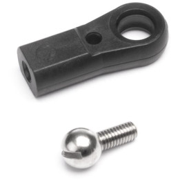 MAXI kloubek M3 s kulovým kloubem 6,0mm s čepem M3, 2 ks.