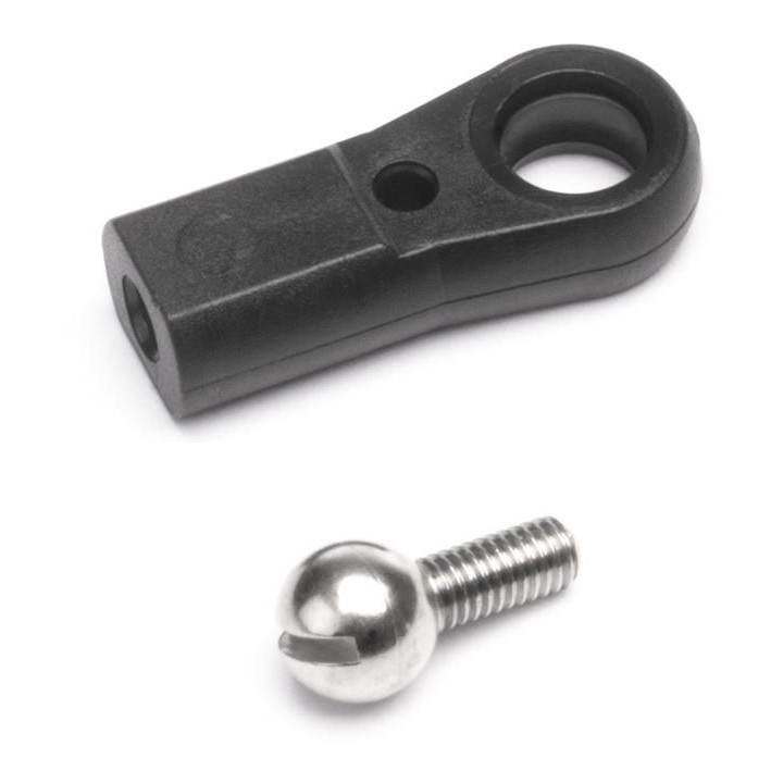 MAXI kloubek M3 s kulovým kloubem 6,0mm s čepem M3, 2 ks.