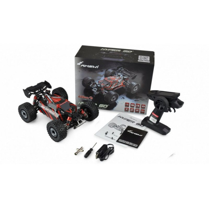 Amewi Hyper GO RC Buggy brushed 4WD 1:16 RTR , červené