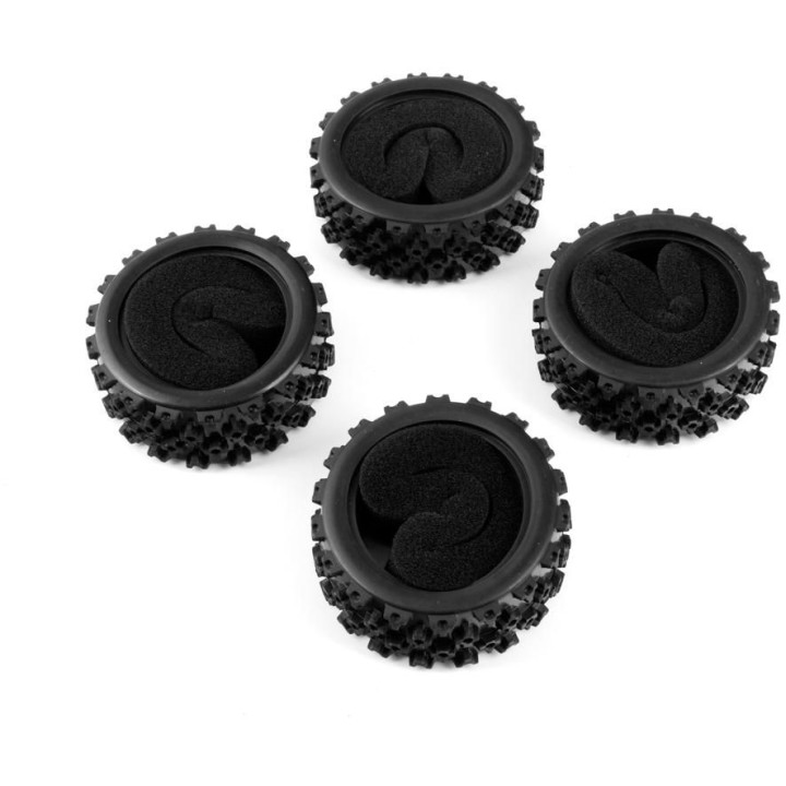 Rally Block pneu 1/10, 4ks
