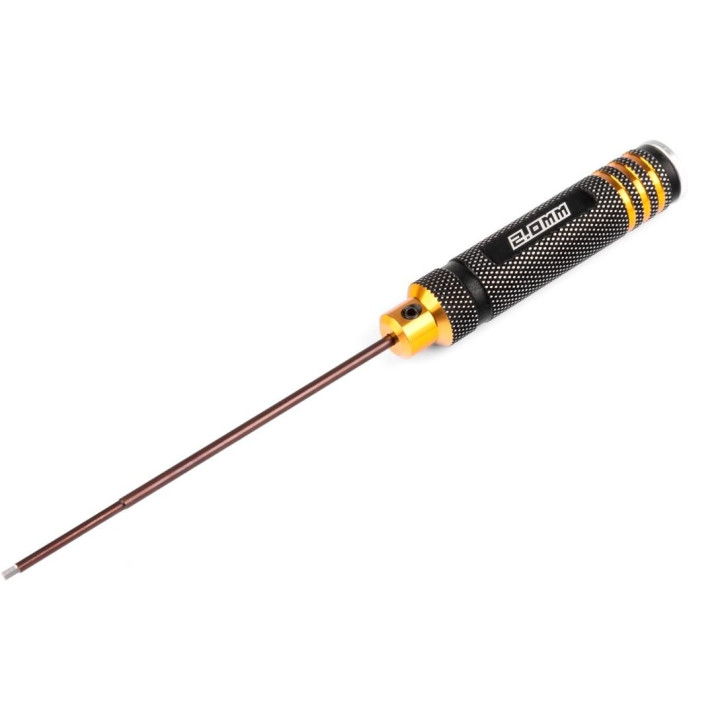 Hliníkový šroubovák imbus 2.0mm tvrzená HD ocel Černo/zlaté