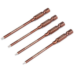 Set bitů z pružinové ocele imbus, HEX 1.5, 2.0, 2.5, 3.0mm