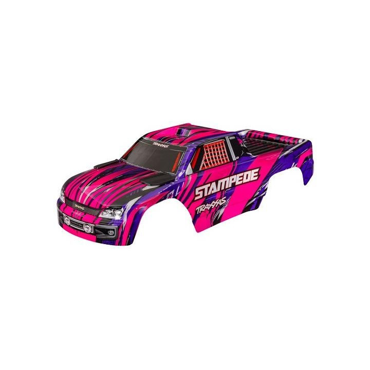 Traxxas karosérie Stampede růžová (bezsponková)