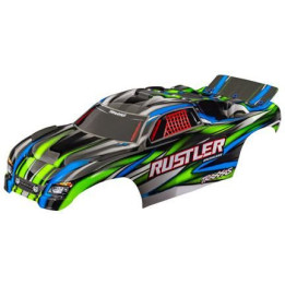Traxxas karosérie Rustler zelená (bezsponková)
