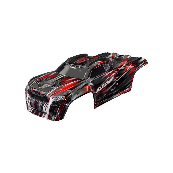 Traxxas karosérie Sledge červená