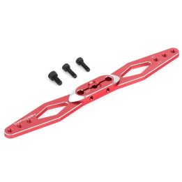 Servo páka dvouramenná M3 4.5" - červená