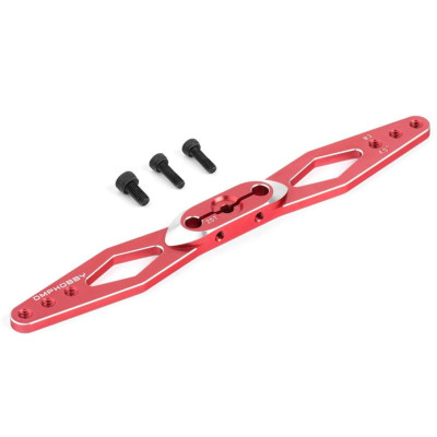 Servo páka dvouramenná M3 4.5" - červená