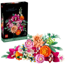 LEGO Botanicals - Krásná kytice růžových květin