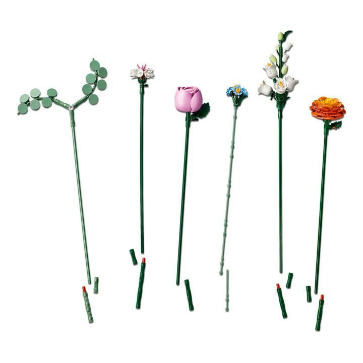 LEGO Botanicals - Krásná kytice růžových květin