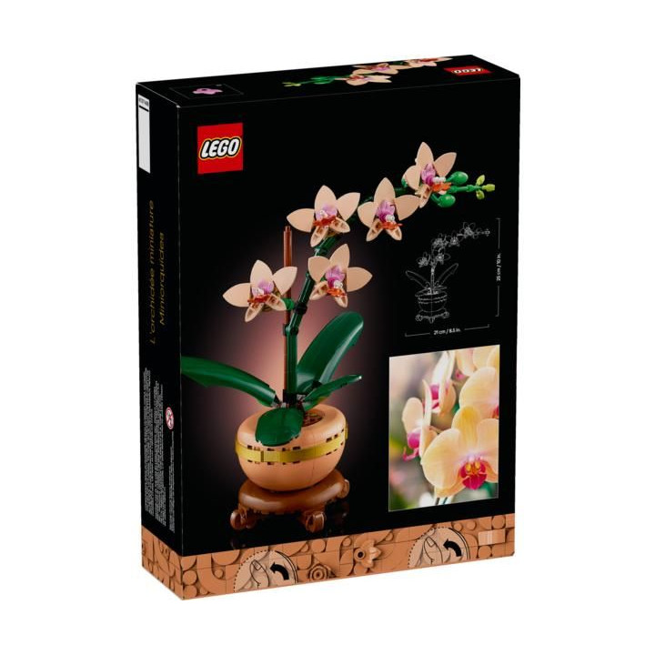 LEGO Botanicals - Miniaturní orchidej