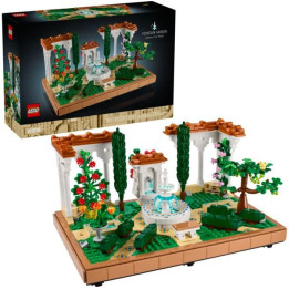 LEGO Icons - Zahrada s fontánou