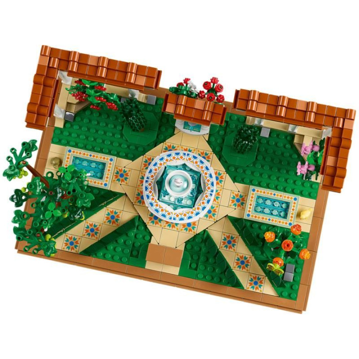 LEGO Icons - Zahrada s fontánou