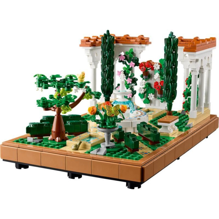 LEGO Icons - Zahrada s fontánou