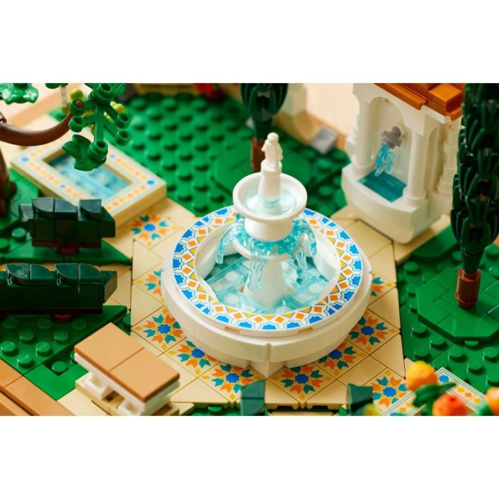 LEGO Icons - Zahrada s fontánou