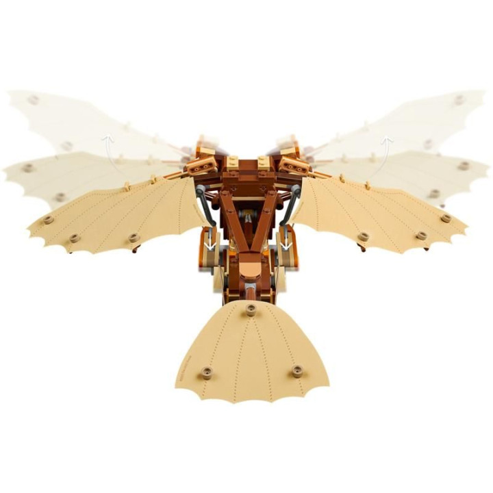 LEGO Icons - Létající stroj Leonarda da Vinciho